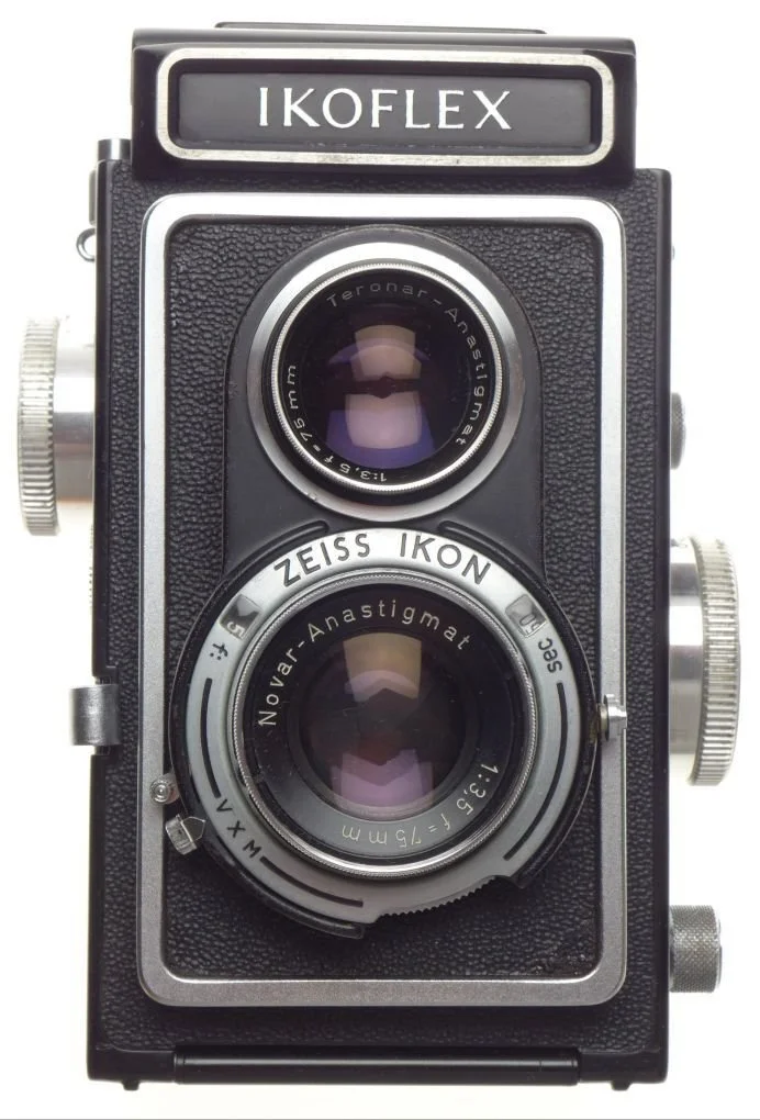 ZEISS IKON IKOFLEX Ⅱa Tessar 75mm F3.5 Zeiss Ikon Ikoflex + Zeiss-Opton T Tessar 75mm F3.5 | eBay